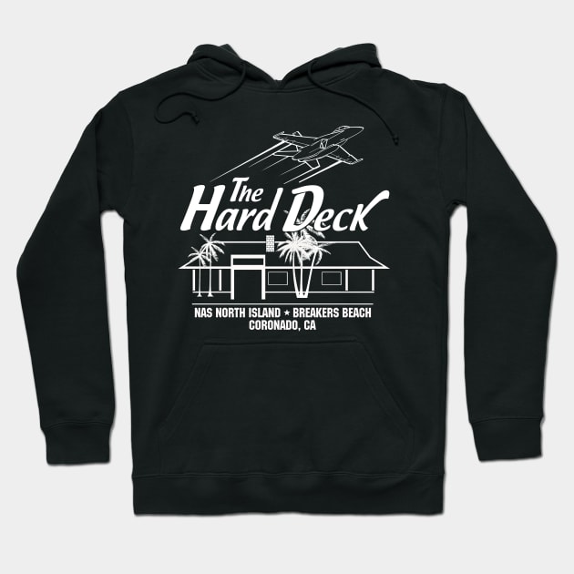 CLASSIC HARD DECK BAR Hoodie by SKIDVOODOO